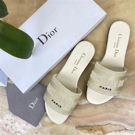 dior dway slides australia|christian Dior sway slides.